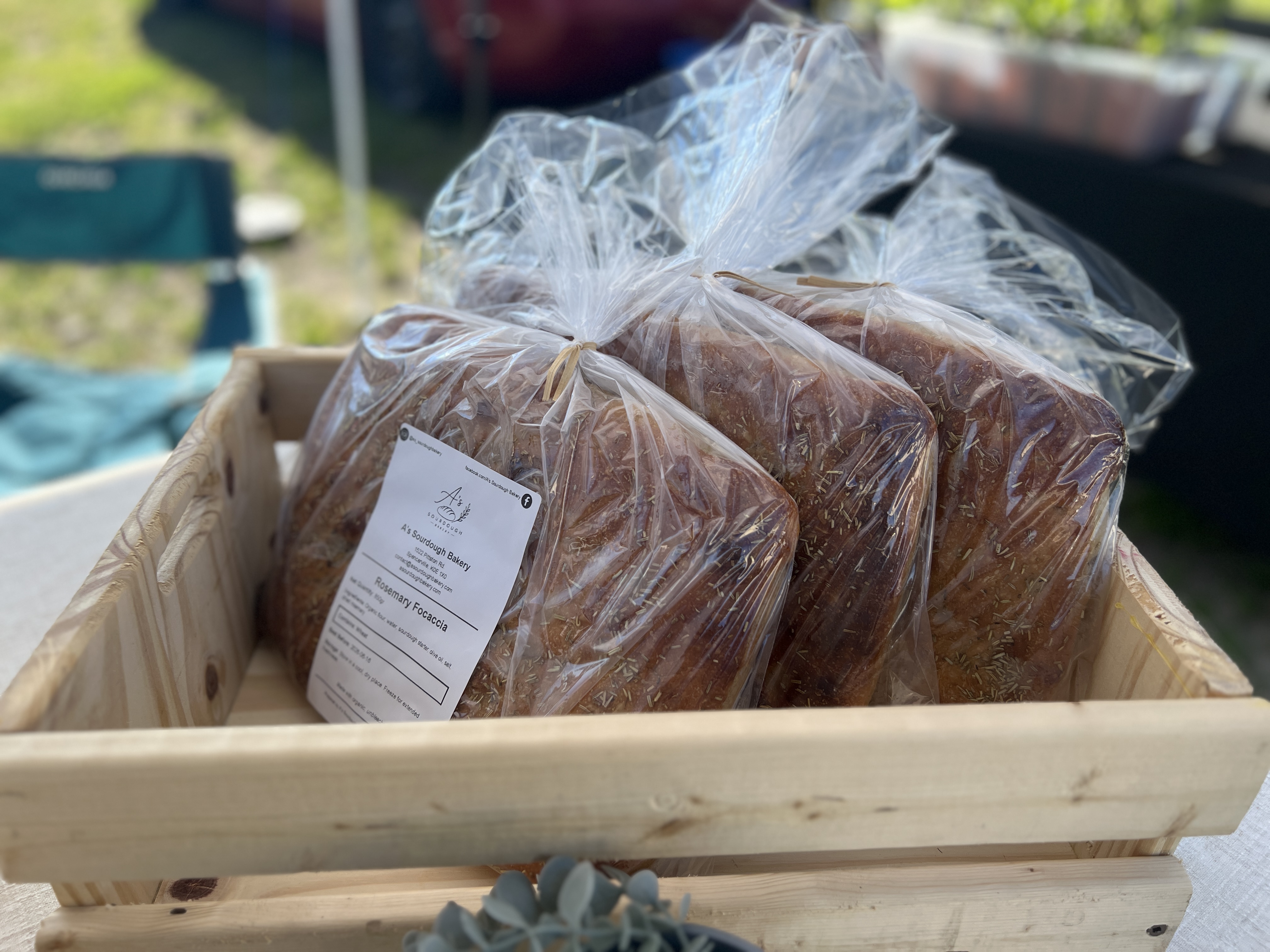 Rosemary focaccia
